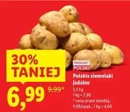 Lidl Ziemniaki jadalne Produkt Polski oferta