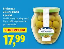 Lidl Zielone oliwki z pestką Eridanous oferta