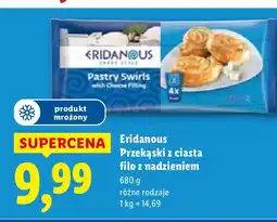Lidl Przekąski z ciasta filo z nadzieniem Eridanous oferta