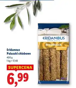 Lidl Paluszki chlebowe Eridanous oferta