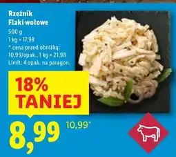 Lidl Flaki wołowe Rzeźnik oferta