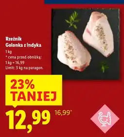 Lidl Golonka z indyka Rzeźnik oferta