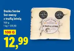 Lidl Ser owczy z truflą letnią Deska Serów oferta