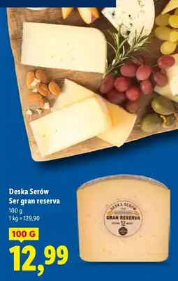 Lidl Ser gran reserva Deska Serów oferta