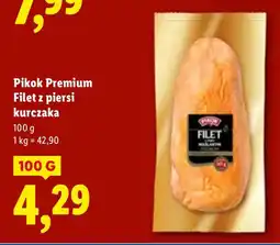Lidl Filet z piersi kurczaka Pikok Premium oferta