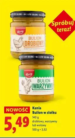 Lidl Bulion w słoiku Kania oferta