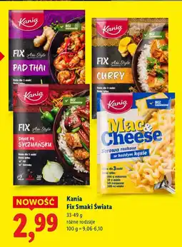 Lidl Fix Smaki Świata Kania oferta