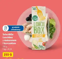 Lidl Lunchbox z makaronem i kurczakiem Select&Go oferta