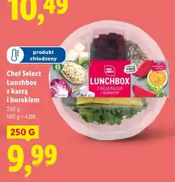 Lidl Lunchbox z kaszą i burakiem Chef Select oferta