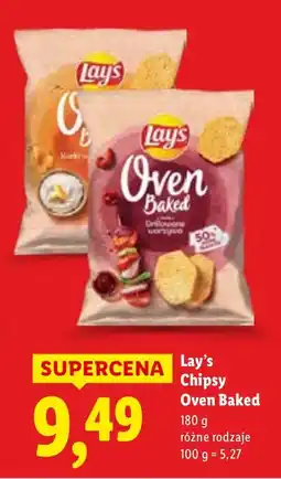 Lidl Chipsy Lay's Oven Baked oferta