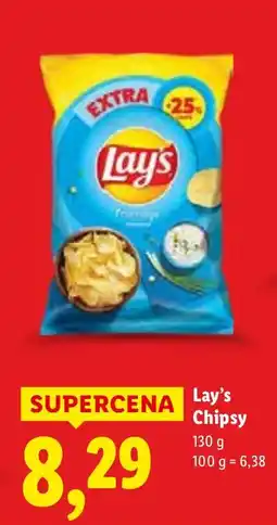 Lidl Chipsy Lay's Extra oferta