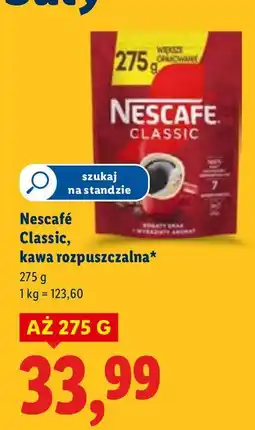 Lidl Kawa rozpuszczalna Nescafé Classic oferta