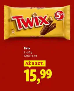 Lidl Baton Twix oferta