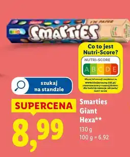 Lidl Cukierki Smarties Giant Hexa oferta