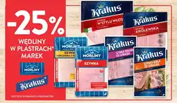 Intermarche Wędliny w plastrach marek morliny krakus oferta