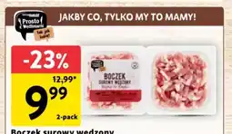 Intermarche Boczek surowy wędzony oferta