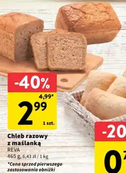 Intermarche Chleb razowy z maślanką REVA oferta