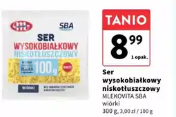 Intermarche Ser wysokobiałkowy niskotłuszczowy mlekovita sba oferta