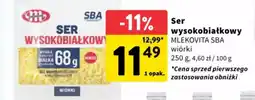 Intermarche Ser wysokobiałkowy mlekovita sba oferta