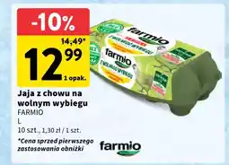 Intermarche Jaja z chowu na wolnym wybiegu farmio oferta