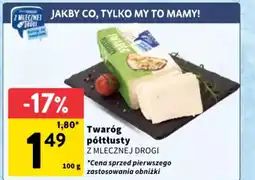 Intermarche Twaróg półtłusty z mlecznej drogi oferta