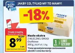 Intermarche Masło ekstra z mlecznej drogi osełkowe oferta