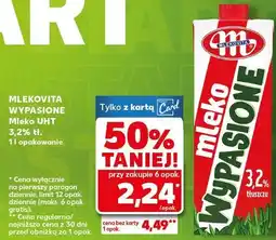 Kaufland Mleko UHT 3.2 % Wypasione oferta