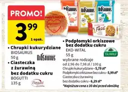 Intermarche Chrupki kukurydziane biosaurus oferta