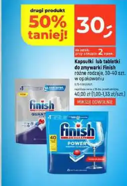 Dealz Kapsułki lub tabletki do zmywarki Finish oferta
