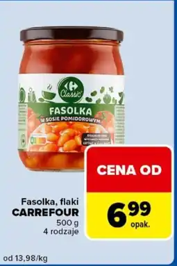 Carrefour Express Fasolka, flaki CARREFOUR oferta
