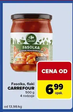 Carrefour Express Fasolka w sosie pomidorowym Carrefour Carrefour Classic oferta
