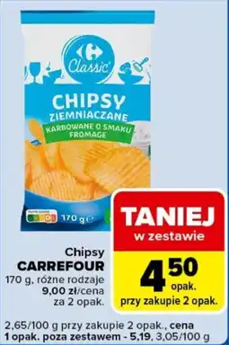 Carrefour Express Chipsy CARREFOUR oferta