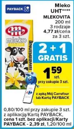Carrefour Express Mleko UHT MLEKOVITA oferta