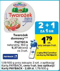 Carrefour Express Twarożek domowy Piątnica oferta