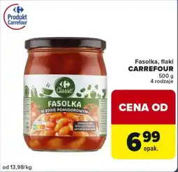 Globi Fasolka, flaki CARREFOUR oferta