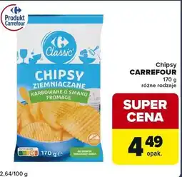 Globi Chipsy ziemniaczane Carrefour oferta