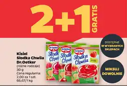 Netto Kisiel Słodka Chwila Dr.Oetker oferta