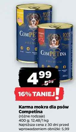 Netto Karma mokra dla psów Competina oferta