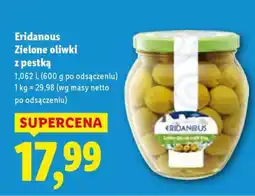 Lidl ERIDANOUS Zielone oliwki z pestką oferta