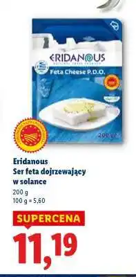 Lidl ERIDANOUS Ser feta dojrzewający w solance oferta