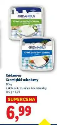 Lidl Eridanous Ser miękki solankowy oferta