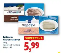 Lidl ERIDANOUS Chałwa sezamowa oferta