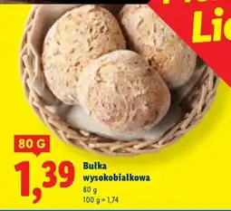 Lidl Bułka wysokobiałkowa oferta