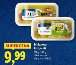 Lidl ERIDANOUS Antipasti oferta