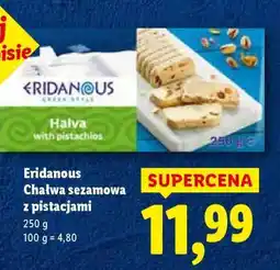 Lidl ERIDANOUS Chałwa sezamowa z pistacjami oferta