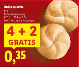 Lidl Bułka kajzerka oferta
