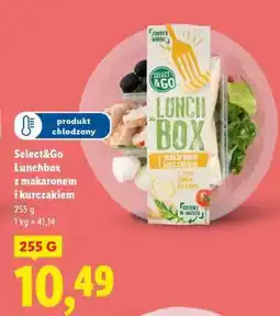 Lidl SELECT & GO Lunchbox z makaronem i kurczakiem oferta