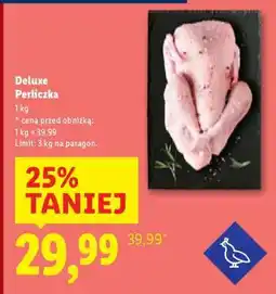 Lidl DELUXE Perliczka oferta