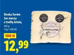 Lidl Deska Serów Ser owczy z truflą letnią oferta