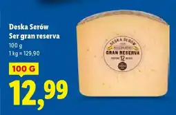 Lidl Deska Serów Ser gran reserva oferta